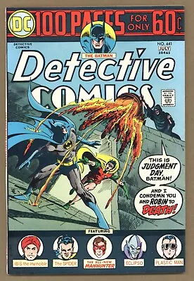 Buy Detective 441 FN+ Batman Robin 100 Pgs 1st App Harvey Bullock 1974 DC Comic U563 • 25.42£