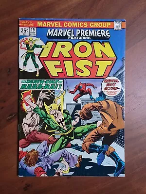 Buy Marvel Premiere #19 (Marvel 1974) 1st Colleen Wing : Ad For Hulk 181 MVS : VF- • 28.12£
