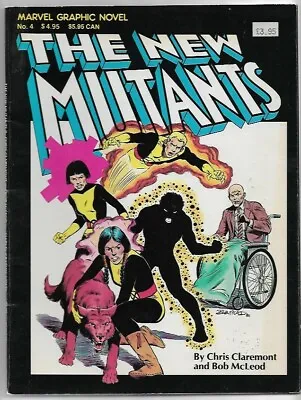 Buy Marvel Graphic Novel #4 First Appearance Of The New Mutants 4th Print - Marvel • 35£