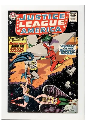 Buy Justice League Of America 31 VF/VF+ Hawkman Joins JLA 1964 • 43.66£