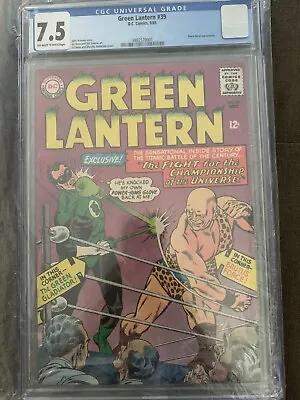 Buy Green Lantern # 39 CGC 7.5 • 80.43£