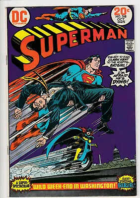 Buy Superman #268 - 1973 - Vintage DC Comics 20¢ - Batman Flash Lois Joker • 0.99£