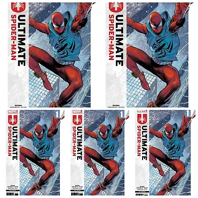 Buy 5 Pack Ultimate Spider-man #1 Checchetto 6th Print PRESALE 6/12 Marvel 2024 • 20.13£