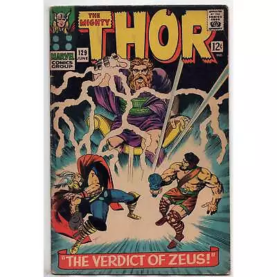 Buy Thor #129 Marvel Comics Silver Age Very Good/Fine 5.0 • 19.19£