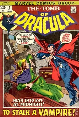 Buy Tomb Of Dracula #3 VG- 3.5 1972 Stock Image • 31.77£