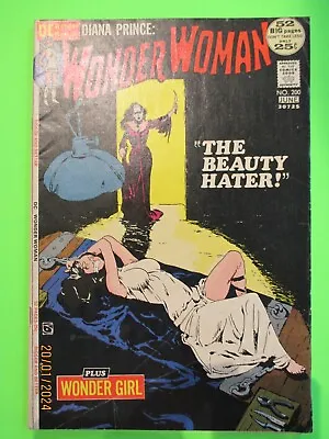 Buy Wonder Woman #200 1972 Bronze Age Jeff Jones Classic Bondage Cover • 118.26£