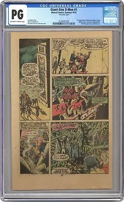 Buy Giant Size X-Men (1975) 1 CGC PG 19th Page Only 4134401020 1st Nightcrawler • 166.03£