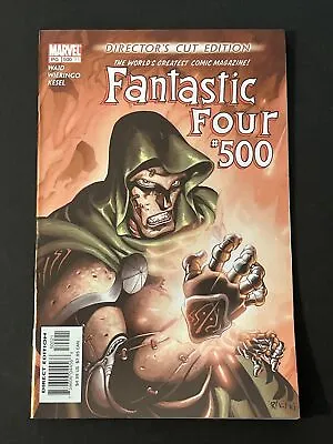 Buy Fantastic Four #500 Director's Cut Foil VARIANT Marvel Comics 2003 VFNM DR DOOM • 9.53£