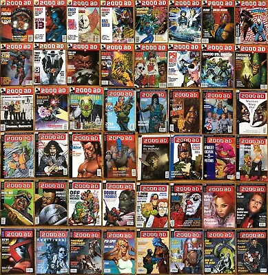 Buy 2000AD Comic Bundle (50 Issue From Prog 1014 To Prog 1063) - Very Good Condition • 15£