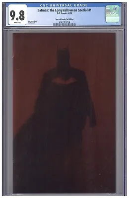 Buy Batman Long Halloween Special #1 CGC 9.8 Movie Poster Foil Virgin Variant NYCC • 87.44£