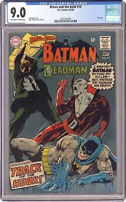 Buy Brave And The Bold #79 CGC 9.0 1968 4341032009 • 199.88£