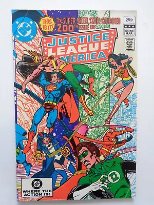 Buy DC COMICS . JUSTICE LEAGUE Of AMERICA  #200 MAR . 1982. HUGE ISSUE. TOP ARTISTS • 8.75£