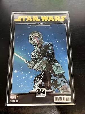 Buy STAR WARS #3 Marvel 40th Anniversary Empire Strikes Back Sprouse Hoth Rescue • 14.99£