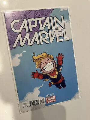 Buy Captain Marvel #1 Skottie Young Variant Cover Marvel Comics • 6£