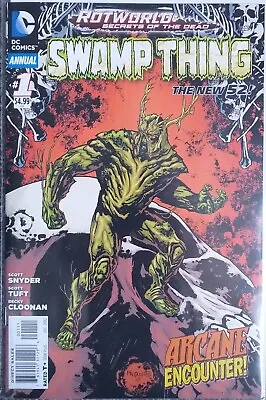 Buy DC Comics Swamp Thing Comic Issue 1 • 1.49£