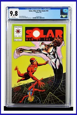 Buy Solar Man Of The Atom #19 CGC Graded 9.8 Valiant March 1993 Comic Book • 91.94£