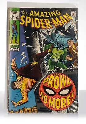 Buy Amazing Spider-Man #79 - 2nd App Prowler - 1969 • 31.98£