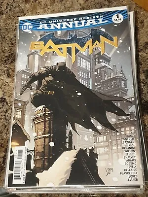 Buy Batman Annual #1 Dc Universe Rebirth January 2017 Nm+ (9.6 Or Better) • 18.99£