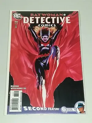 Buy Detective Comics #860 Variant Nm 9.4 Or Better Dc Comics Batwoman February 2010 • 32.99£