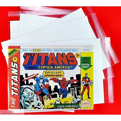 Buy The Titans 18 Captain Marvel 1 Comic Bag And Board 21 2 75 UK 1975 (Lot 2370 • 8.50£