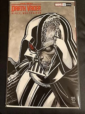 Buy Star Wars: Darth Vader - Black White And Red #1  Exclusive Arthur Adams Variant • 13.95£