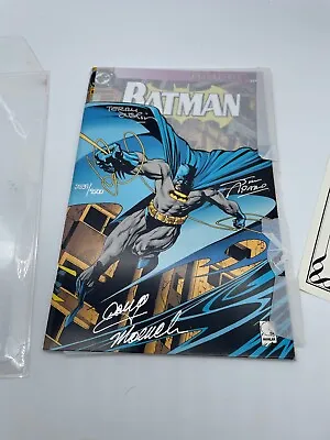 Buy Batman #500 3x SIGNED By Aparo Moench Austin W/ Cert. Of Auth, • 23.70£