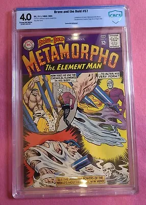 Buy  Brave And The Bold #57 1st App Metamorpho • 239.06£