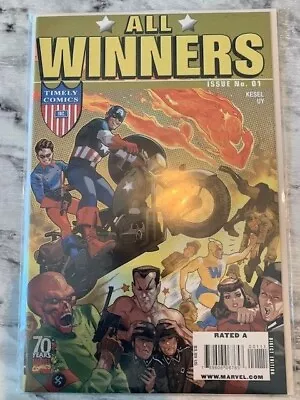 Buy All Winners 1 Marvel Timely Comics 2009 Rare Hot Variant NM 1st Print • 9.99£