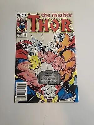 Buy The Mighty Thor #338: Newsstand! 2nd Appearance Beta Ray Bill! Marvel 1983 VF/NM • 19.06£