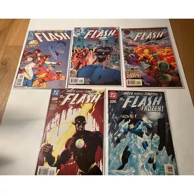 Buy The Flash Comics 116, 117, 119, 121, 97 RACE AGAINST TIME FINAL NIGHT • 39.42£