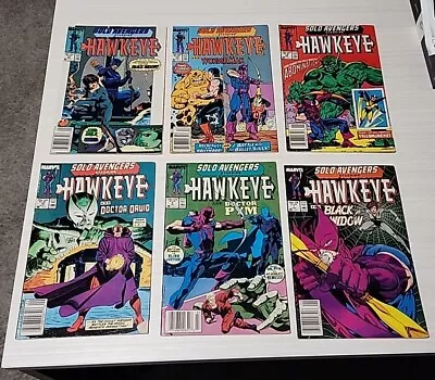 Buy Solo Avengers Hawkeye Lot Of 6  Comic Books # 7, 8, 10, 12-14  Marvel Comics • 19.98£
