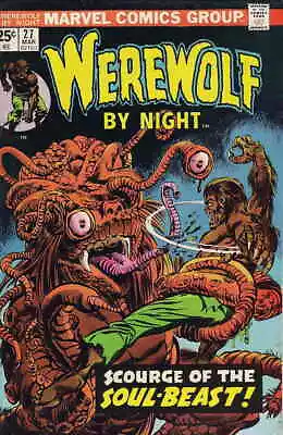 Buy Werewolf By Night #27 (with Marvel Value Stamp) FN; Marvel | Doug Moench - We Co • 22.13£