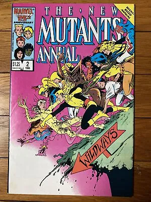 Buy New Mutants Annual 2 1st Appearance Psylocke 1982 Marvel Comics Claremont • 24.75£