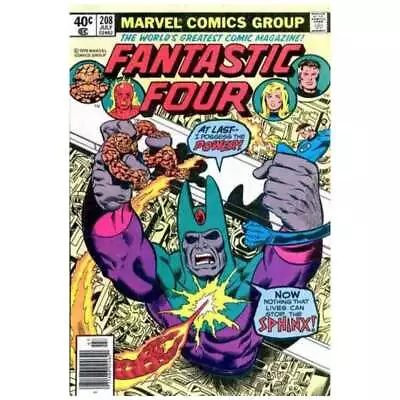 Buy Fantastic Four (1961 Series) #208 Newsstand In VF + Condition. Marvel Comics [i; • 13.53£