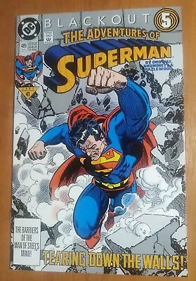 Buy Adventures Of Superman #485 - DC Comics 1st Print • 6.99£