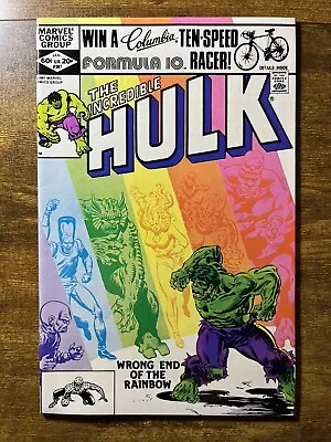 Buy The Incredible Hulk 267 High Grade Direct Edition 1st App Of Brian Banner 1982 • 9.43£