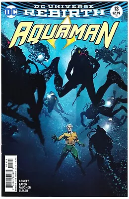 Buy Aquaman #13 - Cover B Variant - First Print - Dc Comics 2017 • 5.99£