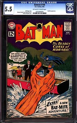 Buy Batman #146 (1962) CGC 5.5 -- O/w To White Pages; Bat-Mite App; Bill Finger • 139.93£