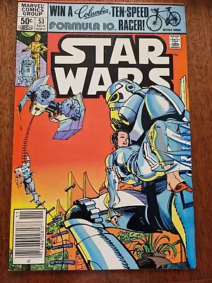 Buy Star Wars #53 Marvel Comics 1977 Series Newstand (1981) Last Gift From Alderaan • 15£