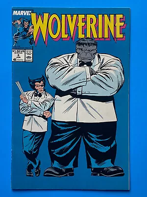 Buy Wolverine #8 (marvel 1989) 1st Joe Mr. Fixit Patch | Classic Cover | Vf 7.5-8.0 • 65.90£