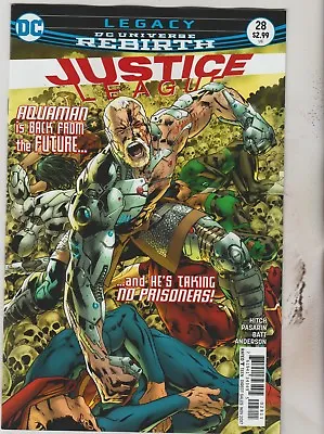 Buy Dc Comics Justice League #28 November 2017 Rebirth 1st Print Nm • 3.65£