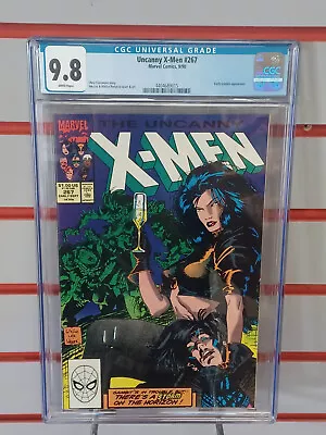 Buy UNCANNY X-MEN #267 (Marvel Comics, 1990) CGC Graded 9.8  ~GAMBIT ~WHITE Pages • 79.95£