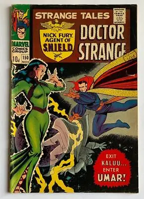 Buy Strange Tales #150 1st Appearance Umar (Marvel 1966) VG+ 4.5 • 49£