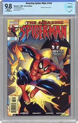 Buy Amazing Spider-Man #434 Buckingham Variant CBCS 9.8 1998 21-2EE03AB-018 • 76.69£