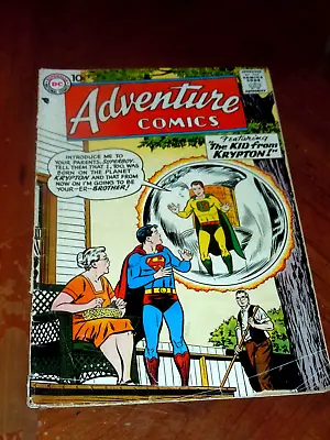 Buy ADVENTURE COMICS #242 (1957) VG (4.0)   MON-EL Try Out  SUPERBOY, AQUAMAN   • 45.04£