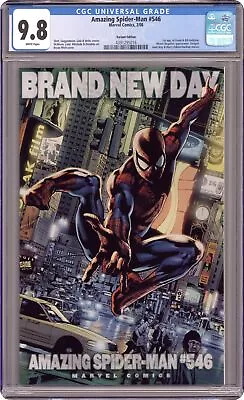 Buy Amazing Spider-Man #546B Hitch 1:20 Variant CGC 9.8 2008 4391295016 • 292.52£