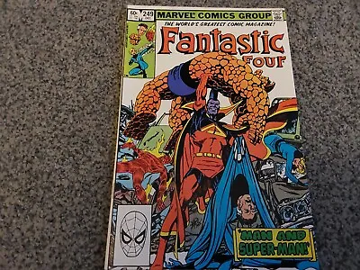 Buy Fantastic Four # 249 Very Fine/ Near Mint.  Free Postage • 9£