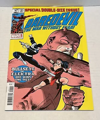 Buy Daredevil #181 2019 Facsmile Issue Marvel Comic Book Key Death Of Elektra • 6.32£