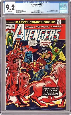 Buy Avengers #112 CGC 9.2 1973 4348787008 • 258.73£