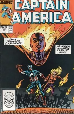 Buy Captain America #356 - Marvel Comics - 1989 • 2.95£